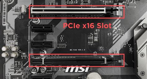 pci express slot 1 not working